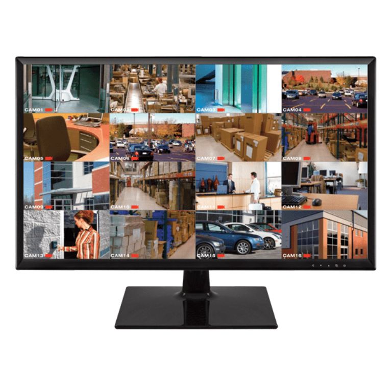 Real HD Security Camera Monitor Screen, 22 Inch 1080P Thin LED PC Monitor